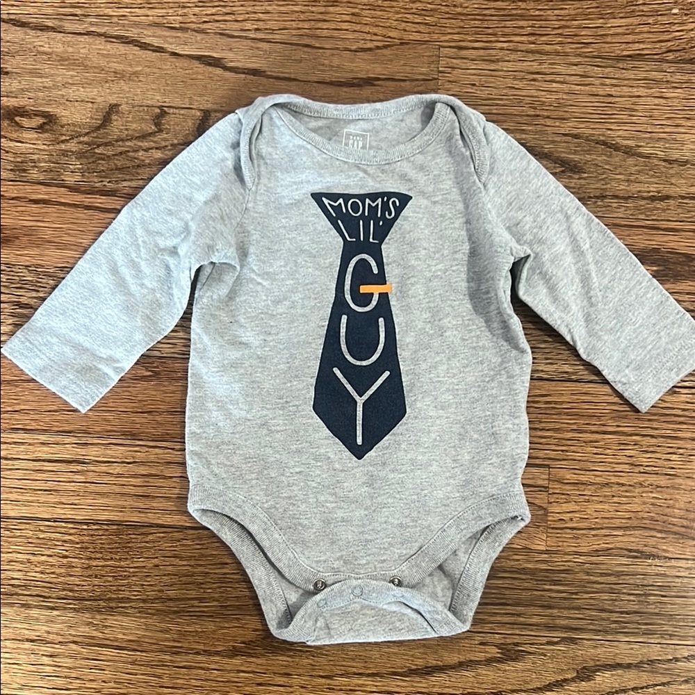 GAP Gray Bodysuit - Mom's Lil Guy
